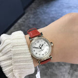 Coach Madison White Dial Red Leather Strap Watch for Women - 14502400 Authentic Buy Shop Now