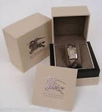 Burberry Nova Check Silver Dial Two Tone Leather Strap Watch For Women - BU9404 Authentic Buy Shop Now