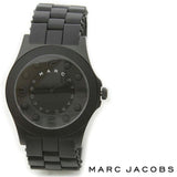 Marc Jacobs Pelly Black Dial Black Silicon Strap Watch for Women - MBM2511 Authentic Buy Shop Now