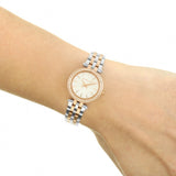 Michael Kors Darci Silver Dial Two Tone Steel Strap Watch for Women - MK3298 Authentic Buy Shop Now