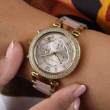 Michael Kors Parker Gold Dial Two Tone Steel Strap Watch for Women - MK6326 Authentic Buy Shop Now
