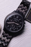 Fossil Forrester Chronograph Black Dial Black Steel Strap Watch for Men - FS5697 Authentic Buy Shop Now