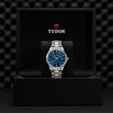 Tudor Style Automatic Blue Dial Silver Steel Strap Watch for Men - M12710-0013 Authentic Buy Shop Now