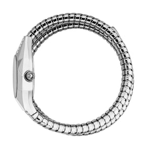 Just Cavalli Lunara Black Dial Silver Steel Strap Watch for Women - JC1L397M0025 Authentic Buy Shop Now