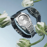 D1 Milano Ultra Thin Silver Dial Silver Steel Strap Watch for Women - D1-UTBL30 Authentic Buy Shop Now