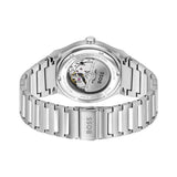 Hugo Boss Candor Automatic White Dial Silver Steel Strap Watch for Men - 1514186 Authentic Buy Shop Now
