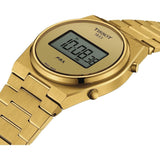 Tissot PRX Digital Quartz Gold Dial Gold Steel Strap Watch for Men - T137.463.33.020.00 Authentic Buy Shop Now