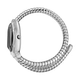 Just Cavalli Serpente Metallica Black Dial Silver Steel Strap Watch for Women - JC1L208M0025 Authentic Buy Shop Now