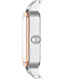 Tory Burch Robinson White Dial Two Tone Steel Strap Watch for Women - TBW1509 Authentic Buy Shop Now
