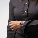 D1 Milano Ultra Thin Brown Dial Brown Steel Strap Watch for Women - D1-UTBL38 Authentic Buy Shop Now