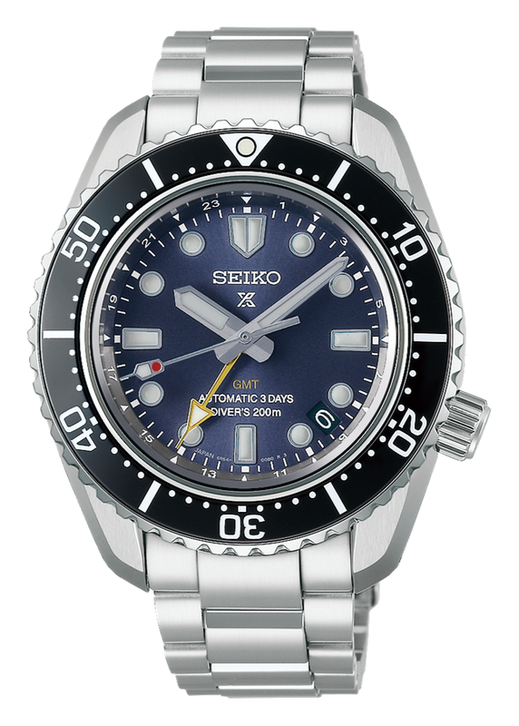 Seiko Prospex Diver Scuba Automatic Blue Dial Silver Steel Strap Watch for Men - SBEJ021 Authentic Buy Shop Now
