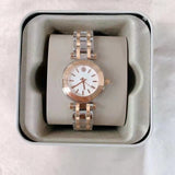 Tory Burch Classic T White Dial Two Tone Steel Strap Watch for Women - TBW9011 Authentic Buy Shop Now