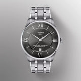 Tissot Chemin Des Tourelles Powermatic 80 Grey Dial Silver Steel Strap Watch for Men - T139.407.11.068.00 Authentic Buy Shop Now