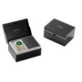 D1 Milano Ultra Thin Malachite Green Dial Gold Steel Strap Watch for Men - D1-UTBJ30 Authentic Buy Shop Now