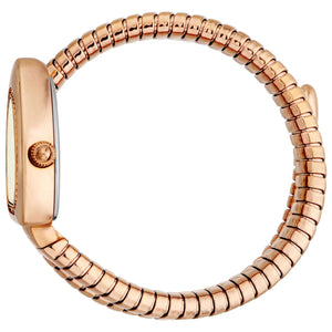 Just Cavalli Signature Snake Green Dial Rose Gold Steel Strap Watch for Women - JC1L249M0045 Authentic Buy Shop Now