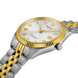 Tissot Ballade Powermatic 80 Cosc Silver Dial Two Tone Steel Strap Watch for Men - T156.408.22.033.00 Authentic Buy Shop Now