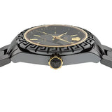 Versace DV One Mini Black Dial Black Steel Strap Watch for Women - VE9F00124 Authentic Buy Shop Now