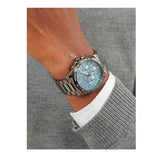 Hugo Boss Strike Chronograph Blue Dial Black Steel Strap Watch for Men - 1514242 Authentic Buy Shop Now