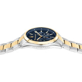 Maserati Attrazione Chronograph Blue Dial Two Tone Steel Strap Watch for Men - R8853151008 Authentic Buy Shop Now