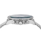 Emporio Armani Diver Chronograph Blue Dial Silver Mesh Strap Watch for Men - AR11587 Authentic Buy Shop Now