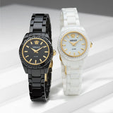 Versace DV One Mini Black Dial Black Steel Strap Watch for Women - VE9F00124 Authentic Buy Shop Now