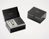 D1 Milano Ultra Thin Silver Dial Two Tone Steel Strap Watch for Women - D1-UTBL34 Authentic Buy Shop Now