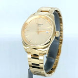 Tissot PR 100 Gold Dial Gold Steel Strap Watch for Women - T150.210.33.021.00 Authentic Buy Shop Now