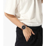 Hugo Boss Skytraveller Chronograph Black Dial Blue Leather Strap Watch for Men - 1514161 Authentic Buy Shop Now