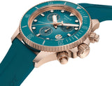 Tissot Seastar 1000 Chronograph Turqouise Dial Turqouise Rubber Strap Watch for Women - T120.217.37.041.00 Authentic Buy Shop Now