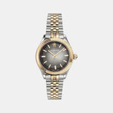 Versace Hellenyium Grey Dial Two Tone Steel Strap Watch for Women - VEHU00520 Authentic Buy Shop Now