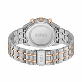 Hugo Boss Tourmaster Chronograph Blue Dial Two Tone Steel Strap Watch for Men - 1514288 Authentic Buy Shop Now