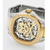 Philipp Plein High-Conic Automatic Gold Dial Two Tone Steel Strap Watch For Men - PWRAA0323 Authentic Buy Shop Now