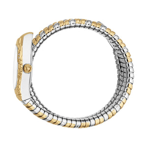 Just Cavalli Ambra Silver Dial Two Tone Steel Strap Watch for Women - JC1L370M0055 Authentic Buy Shop Now