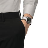 Tissot PR 100 Green Dial Silver Steel Strap Watch for Men - T150.410.11.091.00 Authentic Buy Shop Now
