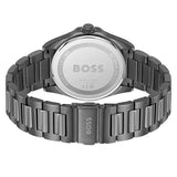 Hugo Boss Strike Blue Dial Gunmetal Grey Steel Strap Watch for Men - 1514175 Authentic Buy Shop Now