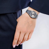 D1 Milano Ultra Thin Grey Dial Grey Steel Strap Watch for Women - D1-UTBL32 Authentic Buy Shop Now