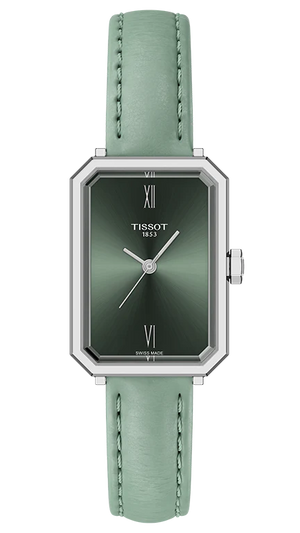 Tissot SRV Green Dial Green Leather Strap Watch for Women - T160.110.16.093.00 Authentic Buy Shop Now