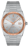Tissot PRX Powermatic 80 18K Silver Dial Silver Steel Strap Watch for Men - T931.407.41.031.00 Authentic Buy Shop Now