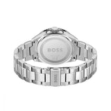 Hugo Boss Runner 3H Green Dial Silver Steel Strap Watch for Men - 1514208 Authentic Buy Shop Now