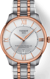 Tissot Tissot Chemin Des Tourelles Powermatic 80 Silver Dial Two Tone Steel Strap Watch for Men - T139.407.22.038.00 Authentic Buy Shop Now