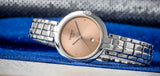 Tissot T-Lady Flamingo Diamonds Pink Dial Silver Steel Strap Watch for Women - T094.210.11.336.00 Authentic Buy Shop Now