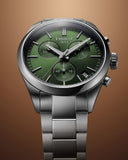 Tissot PR 100 Chronograph Green Dial Silver Steel Strap Watch for Men - T150.417.11.091.00 Authentic Buy Shop Now