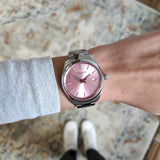 Tissot PR 100 Pink Dial Silver Steel Strap Watch for Women - T150.210.11.331.00 Authentic Buy Shop Now
