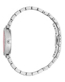 Just Cavalli Chiarezza Snake Core Pink Dial Silver Steel Strap Watch for Women - RC5L078M0015 Authentic Buy Shop Now