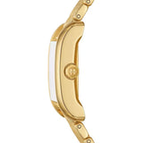 Tory Burch Eleanor Mother of Pearl Pink Dial Gold Steel Strap Watch for Women - TBW1077 Authentic Buy Shop Now