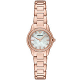 Emporio Armani Mia Mother of Pearl Dial Rose Gold Steel Strap Watch for Women - AR11671 Authentic Buy Shop Now