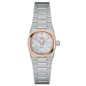 Tissot PRX Mother of Pearl Dial Silver Steel Strap Watch for Women - T137.010.21.111.00 Authentic Buy Shop Now
