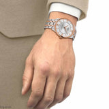 Tissot Tissot Chemin Des Tourelles Powermatic 80 Silver Dial Two Tone Steel Strap Watch for Men - T139.407.22.038.00 Authentic Buy Shop Now