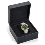 Versace Greca Logo Diver Quartz Green Dial Two Tone Steel Strap Watch for Men - VE8G00524 Authentic Buy Shop Now