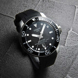 Tissot Seastar 2000 Professional Powermatic 80 Black Dial Black Rubber Strap Watch for Men - T120.607.17.441.00 Authentic Buy Shop Now